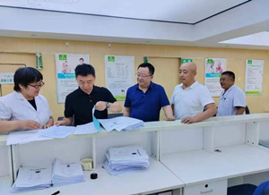 国度卫健委辅导来我公司调研